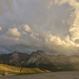 the majestic Pyrenees